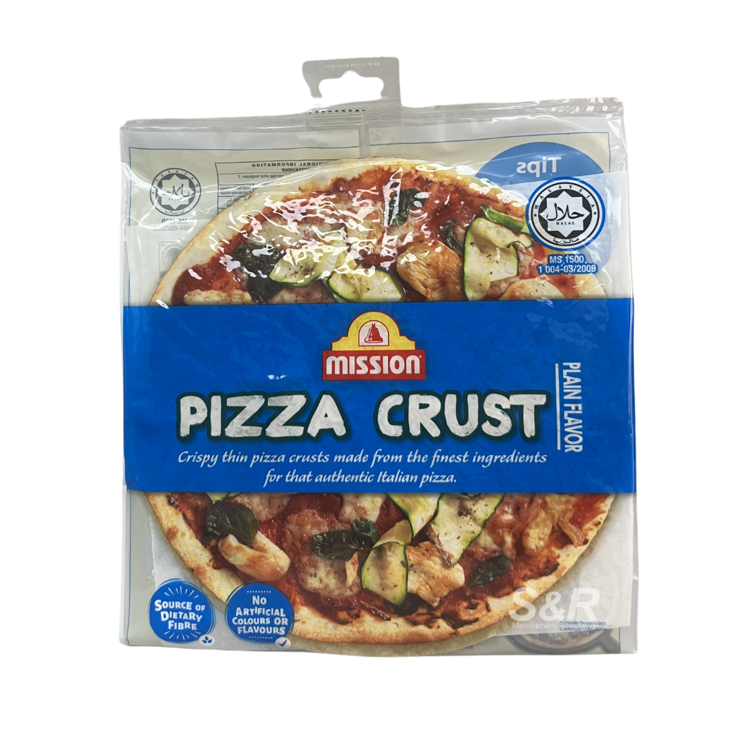 Mission Pizza Crust Plain Flavor 2s 300g Mission Pizza Crust Plain Flavor 2s 300g